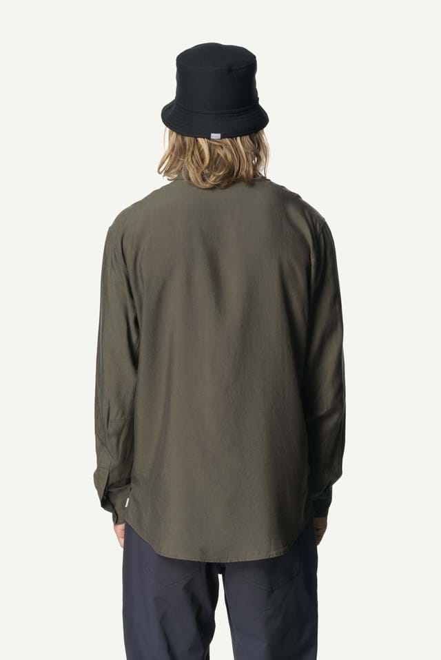 houdini-longsleeve-herren-olive-rückansicht