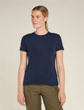 icebreaker-tee-damen-navy
