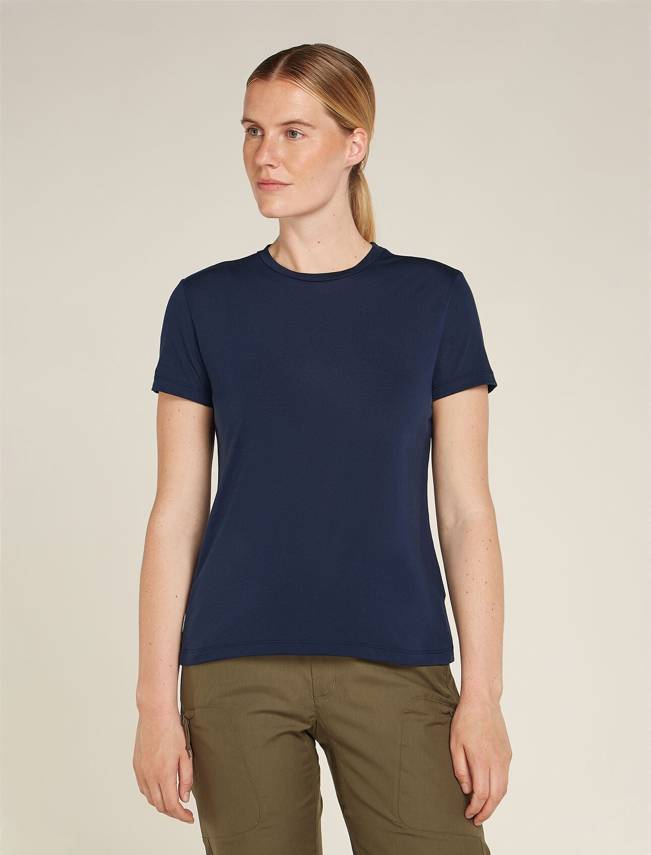 icebreaker-tee-damen-navy