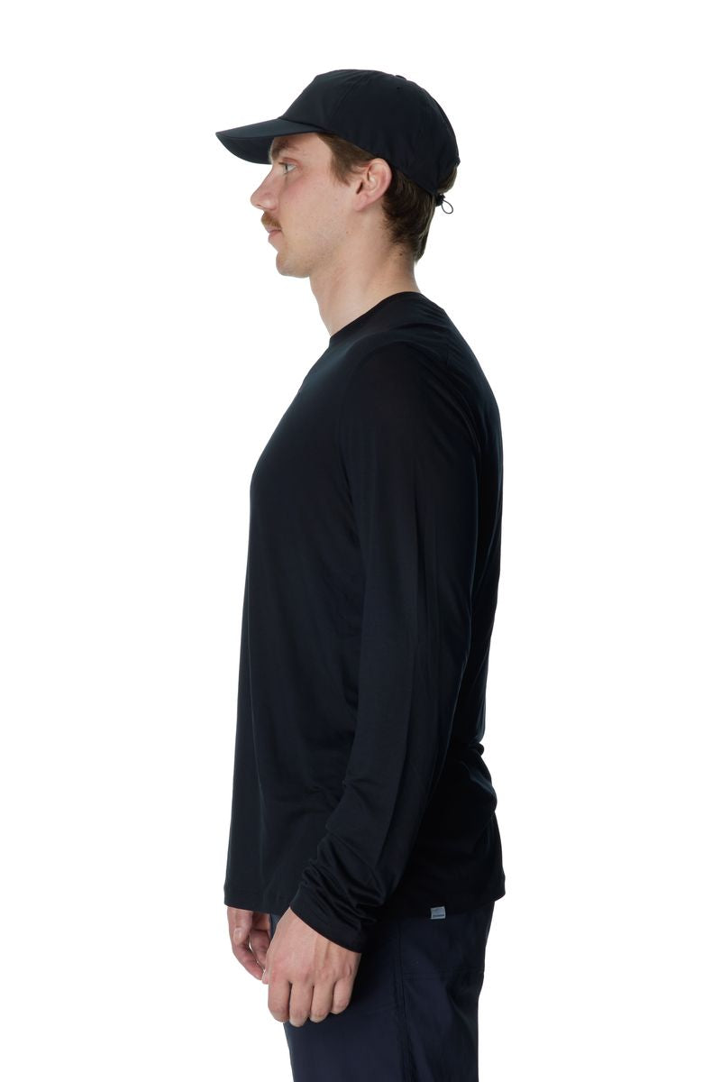 men-tree-tee-ls-black-seitenansicht