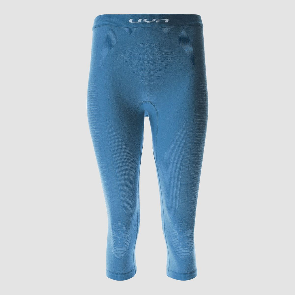 uyn-biomorph-thermohose-damen-blau-modellansicht