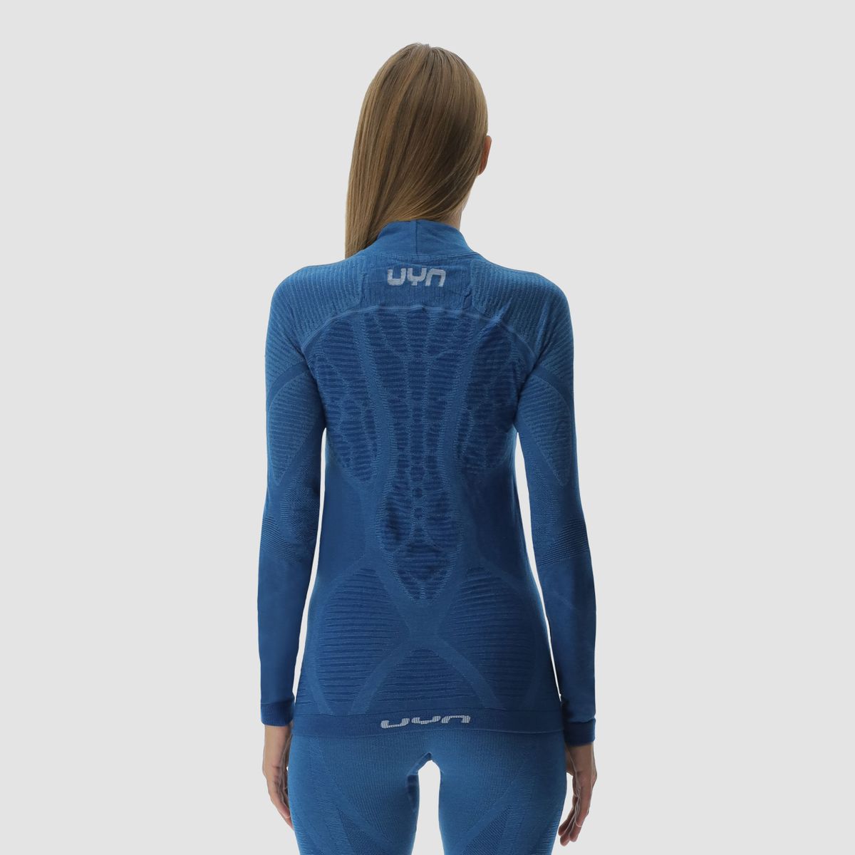 uyn-biomorph-thermoshirt-damen-blau-rückansicht