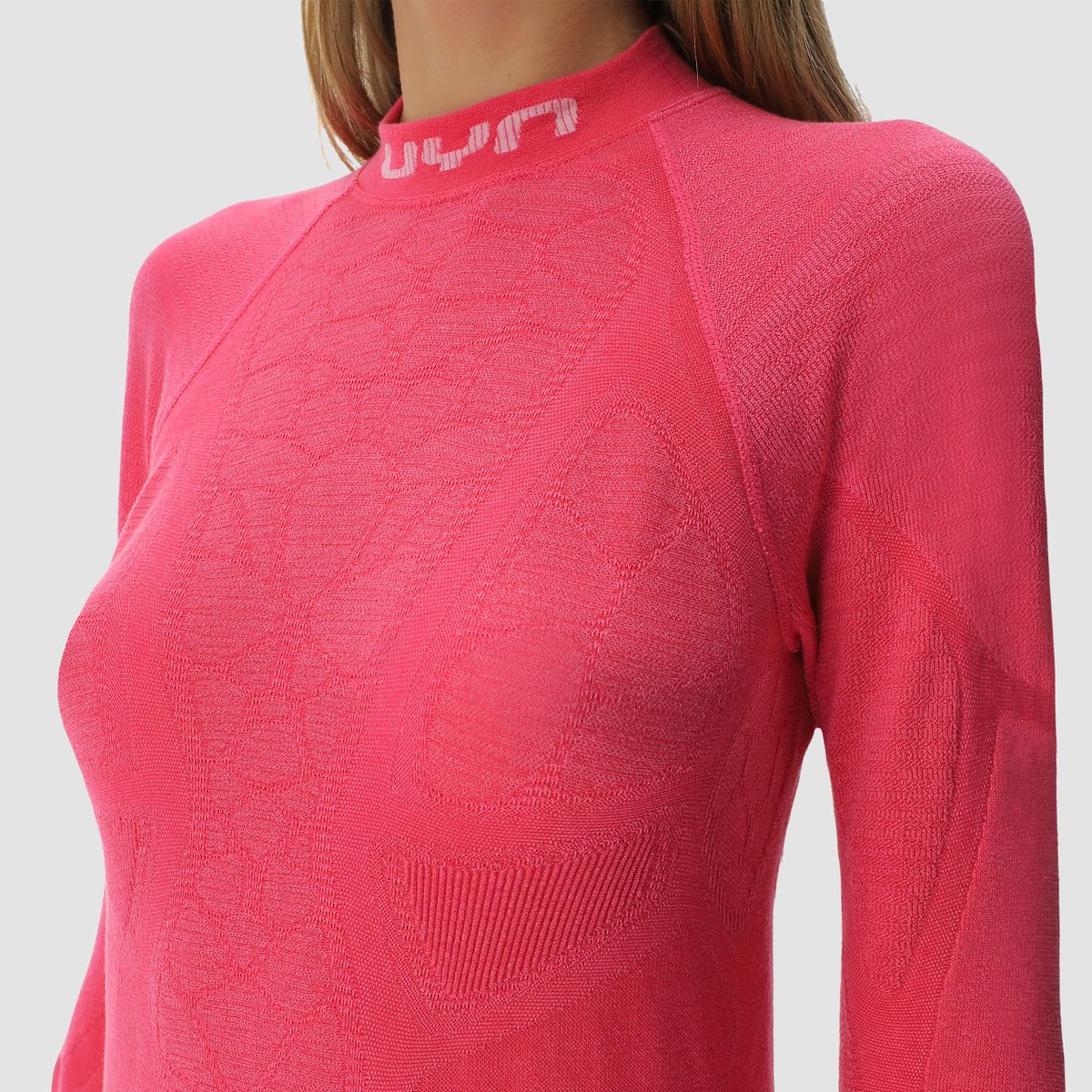 uyn-biomorph-thermoshirt-damen-rosa-nahaufnahme