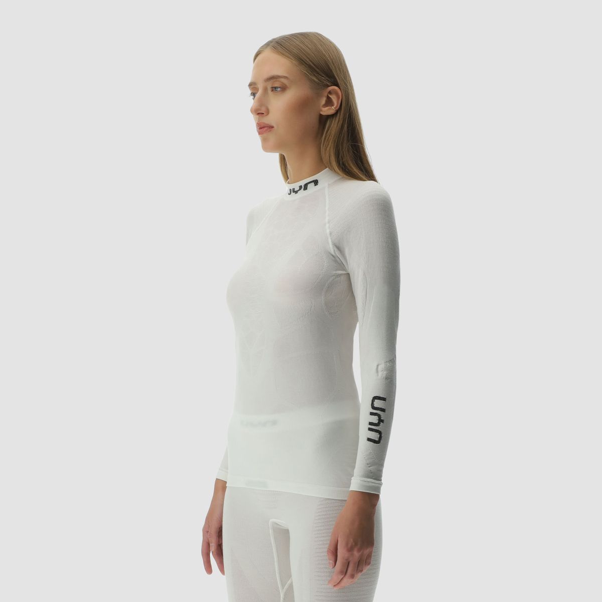 uyn-biomorph-thermoshirt-damen-weiß-seitenansicht