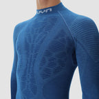 uyn-biomorph-thermoshirt-herren-blau-nahaufnahme