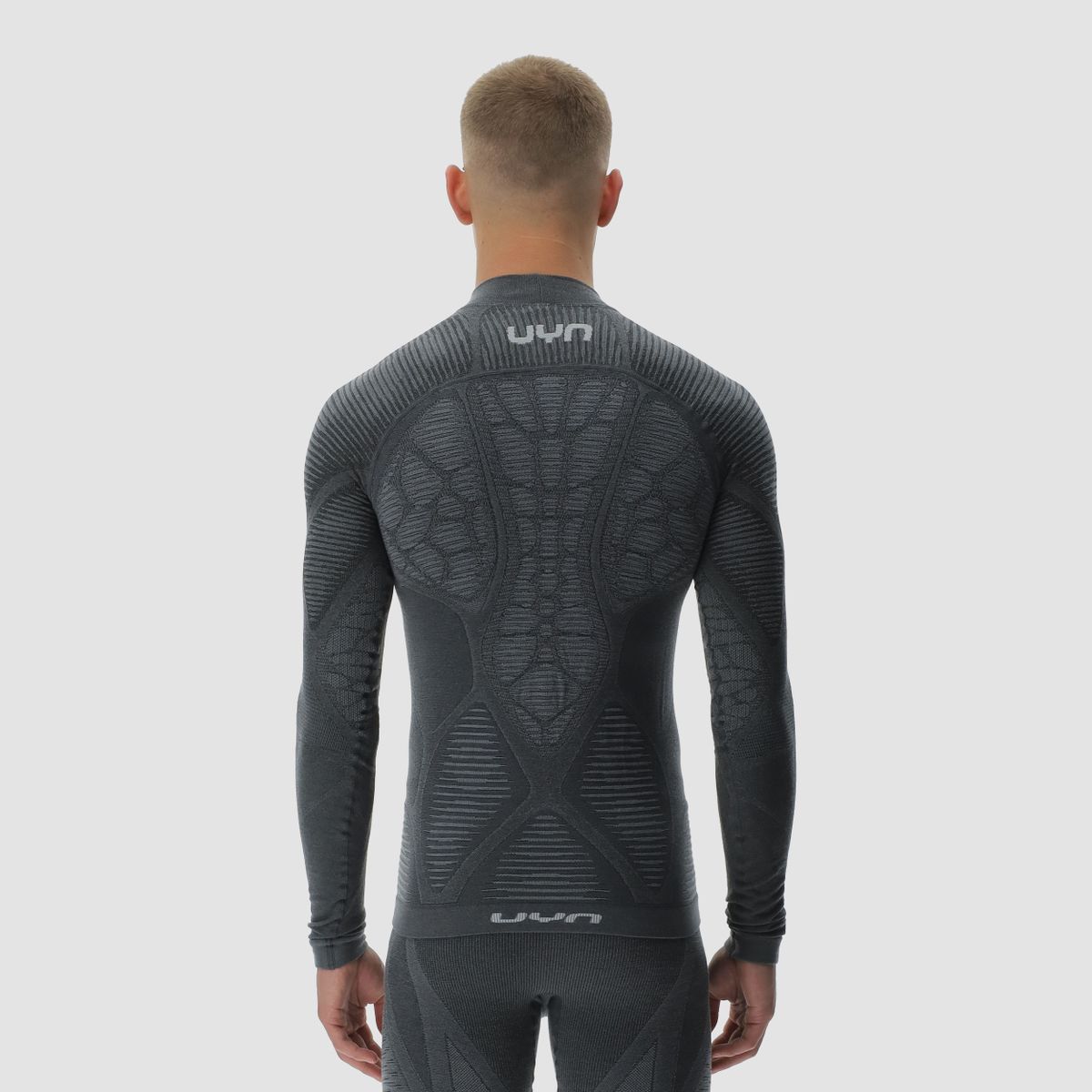 uyn-biomorph-thermoshirt-herren-grau-rückansicht