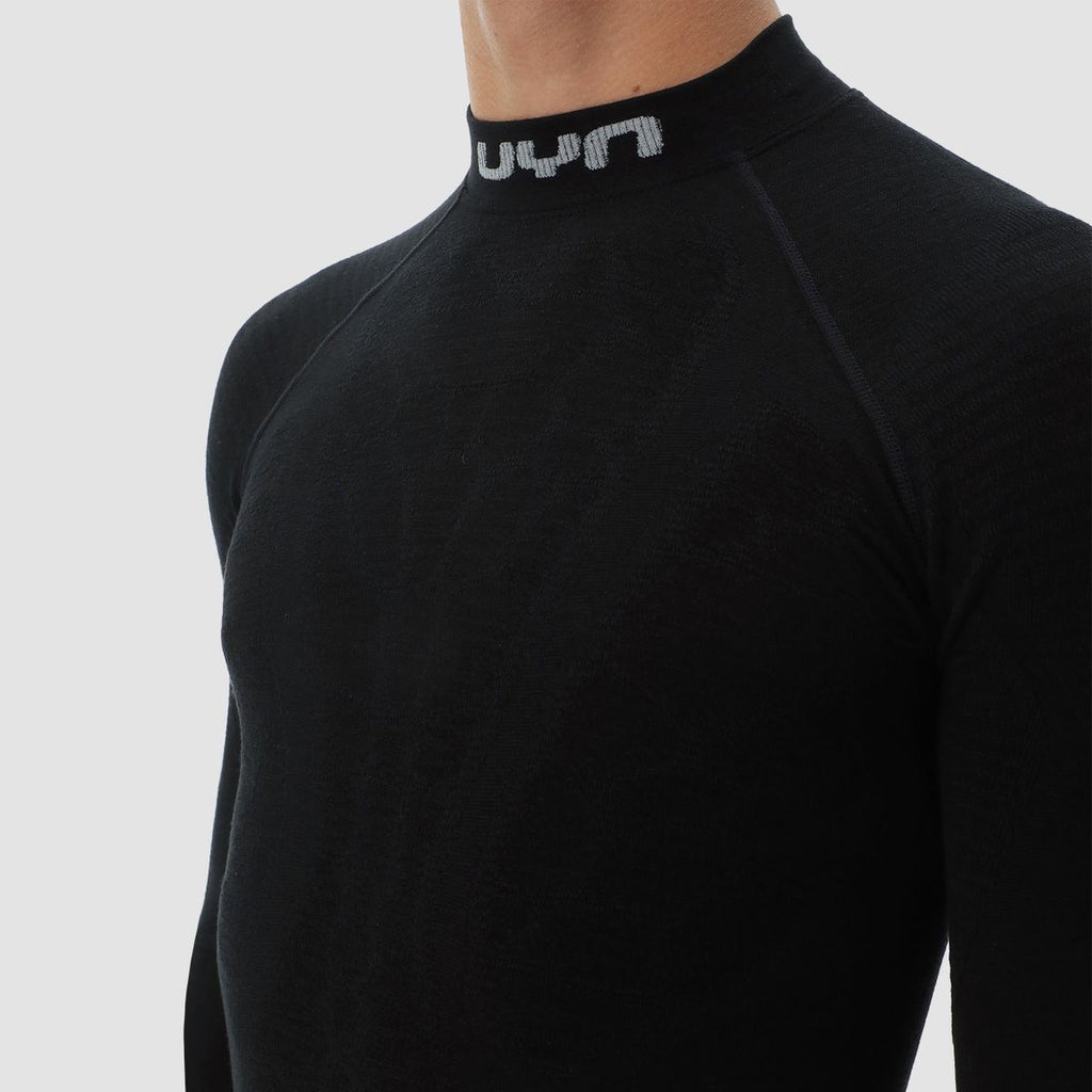 uyn-biomorph-thermoshirt-herren-schwarz-nahaufnahme