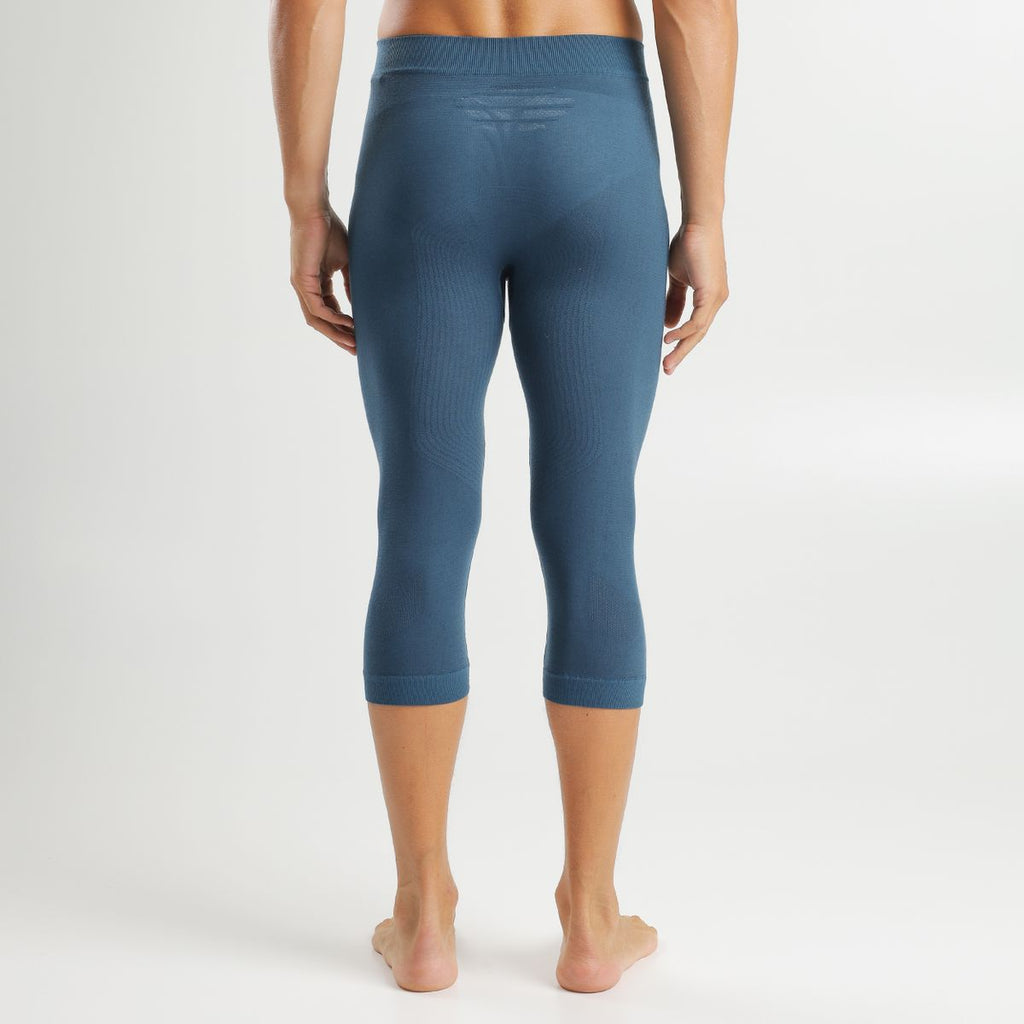 uyn-energyon-3/4-thermohose-herren-blau-rückansicht