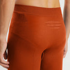 uyn-energyon-3/4-thermohose-herren-orange-nahaufnahme-hinten