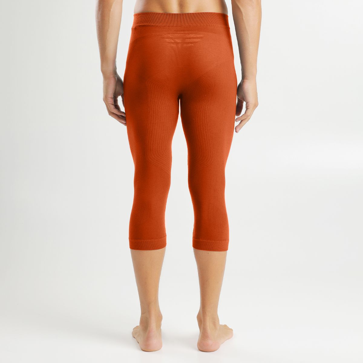 uyn-energyon-3/4-thermohose-herren-orange-rückansicht