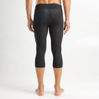 uyn-energyon-3/4-thermohose-herren-schwarz-rückansicht