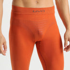 uyn-energyon-thermohose-herren-orange-nahaufnahme