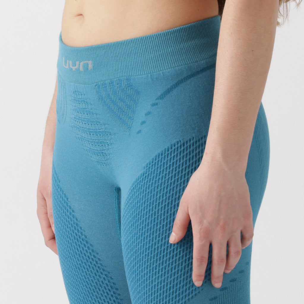 uyn-thermohose-3/4-damen-hellblau-nahaufnahme