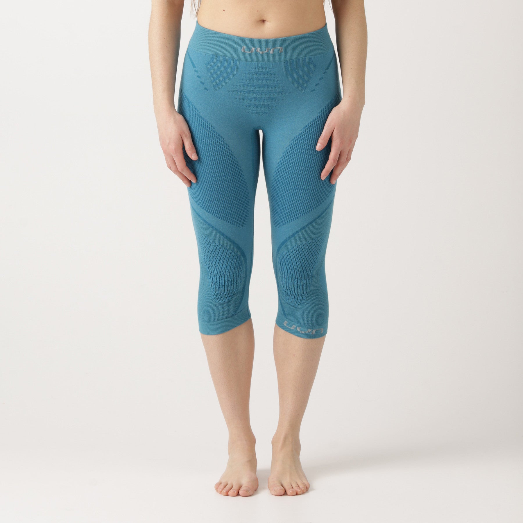 uyn-thermohose-3/4-damen-hellblau