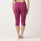 uyn-thermohose-3/4-damen-lila-rückansicht