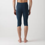 uyn-thermohose-3/4-herren-blau-rückansicht