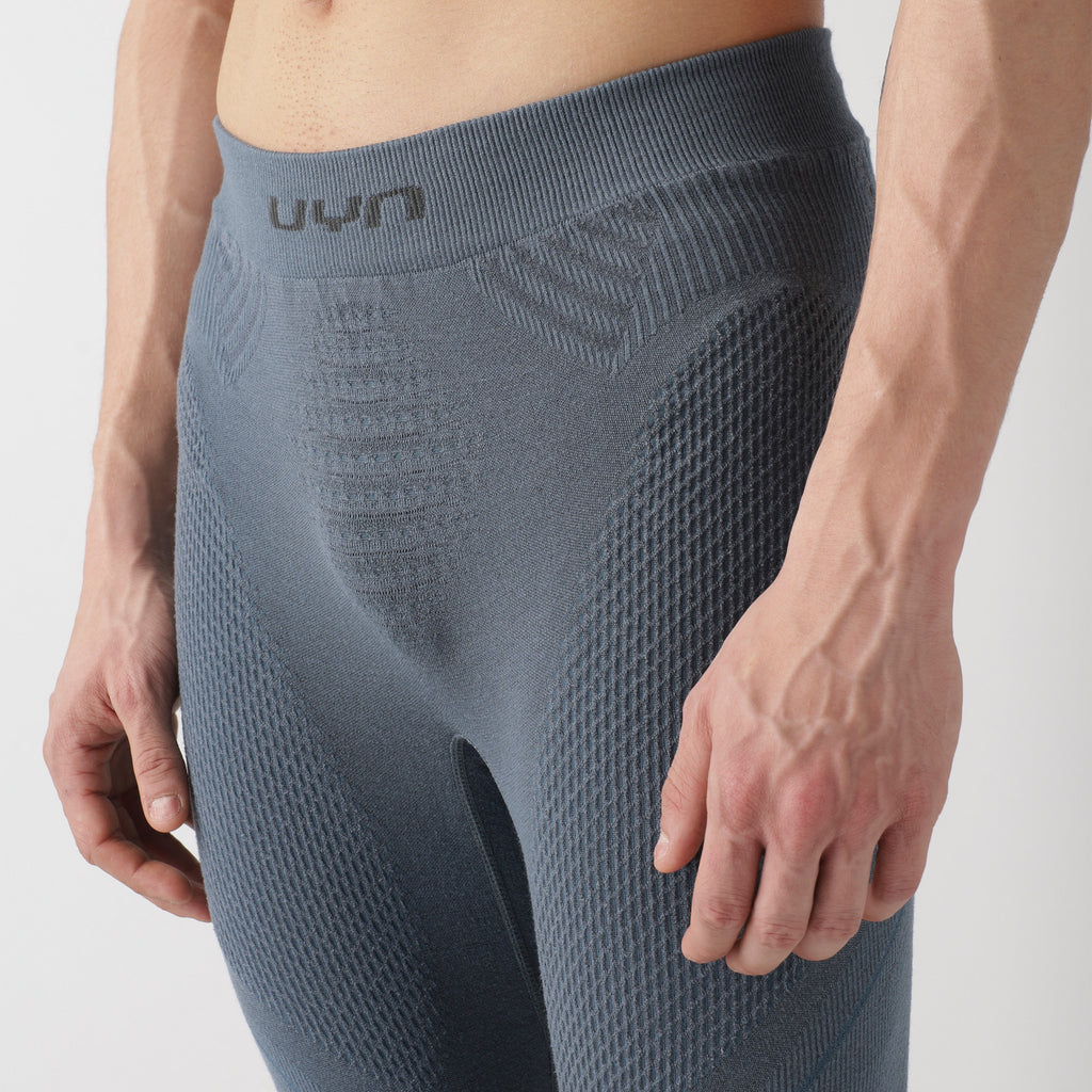 uyn-thermohose-3/4-herren-grau-nahaufnahme