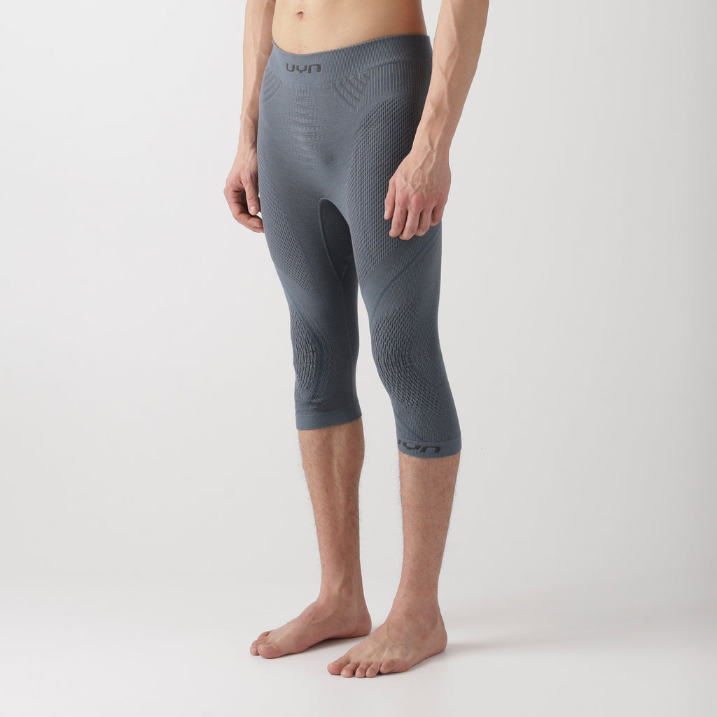 uyn-thermohose-3/4-herren-grau-seitenansicht