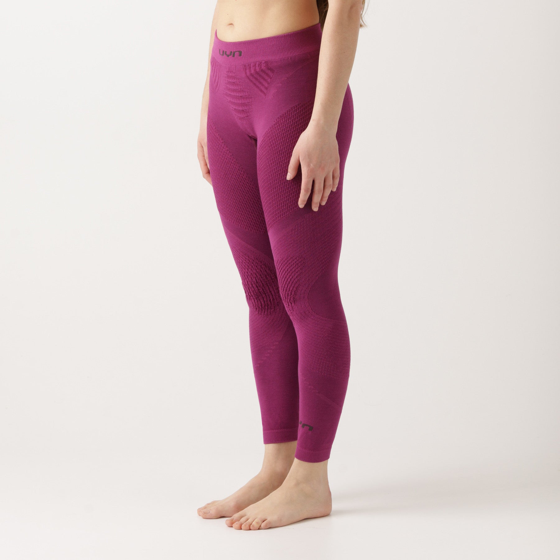 uyn-thermohose-damen-lila-seitenansicht