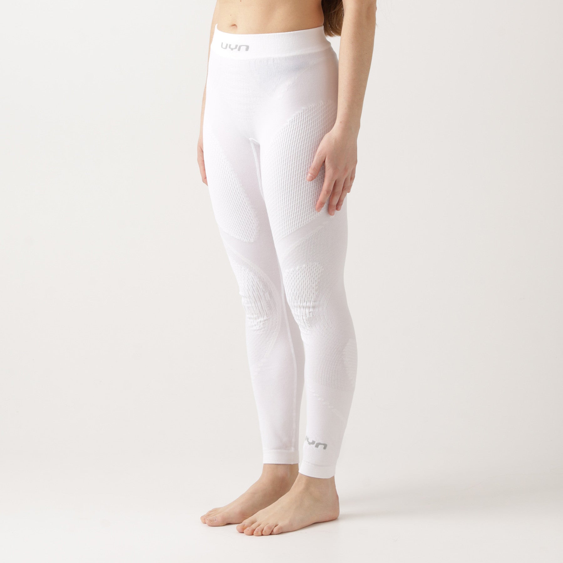uyn-thermohose-damen-weiß-seitenansicht