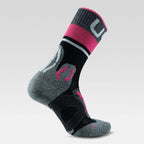 uyn-trekking-merino-socken-damen-pink-seitenansicht