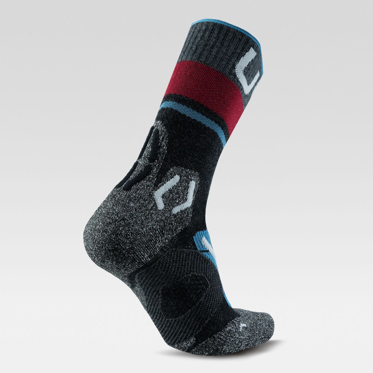 uyn-trekking-merino-socken-herren-grau-seitenansicht